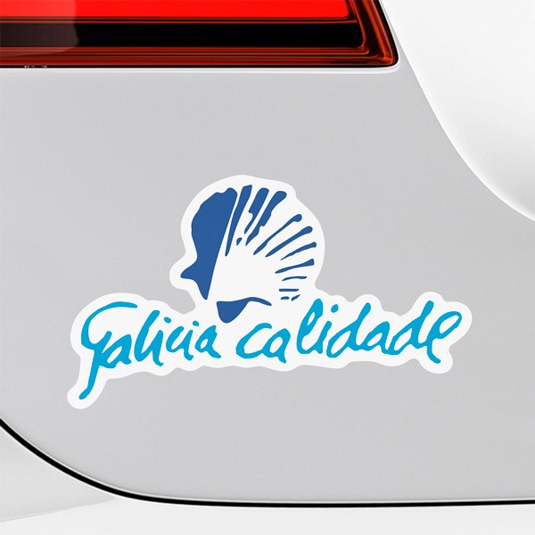 Autocollants: Galicia Calidade Couleur