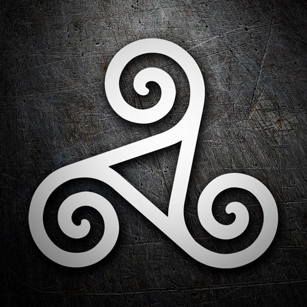 Autocollants: Trisquel Celta Galicia