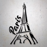 Autocollants: Paris Tour Eiffel 2
