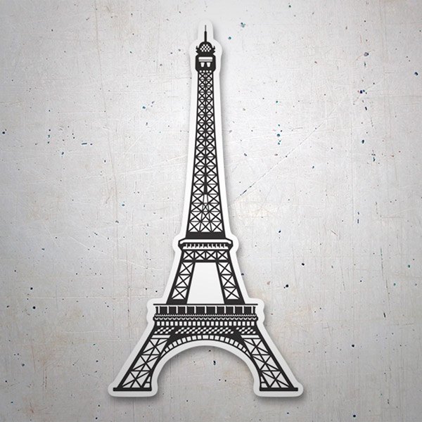 Autocollants: La Tour Eiffel à Paris