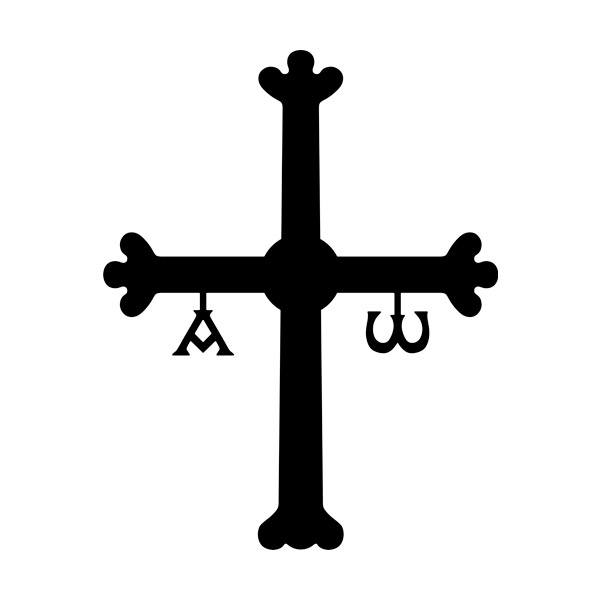 Autocollants: Croix de Victoria, Asturies