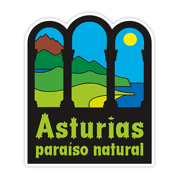 Autocollants: Asturies, Paradis Naturel 0