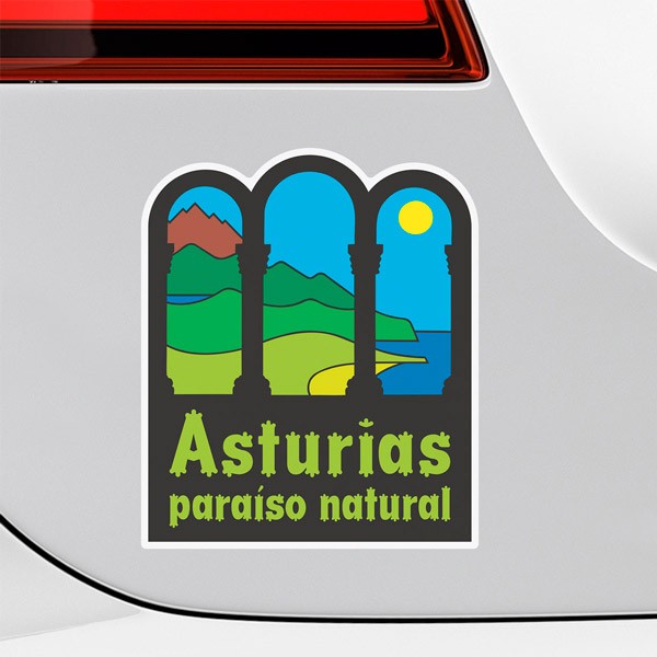 Autocollants: Asturies, Paradis Naturel