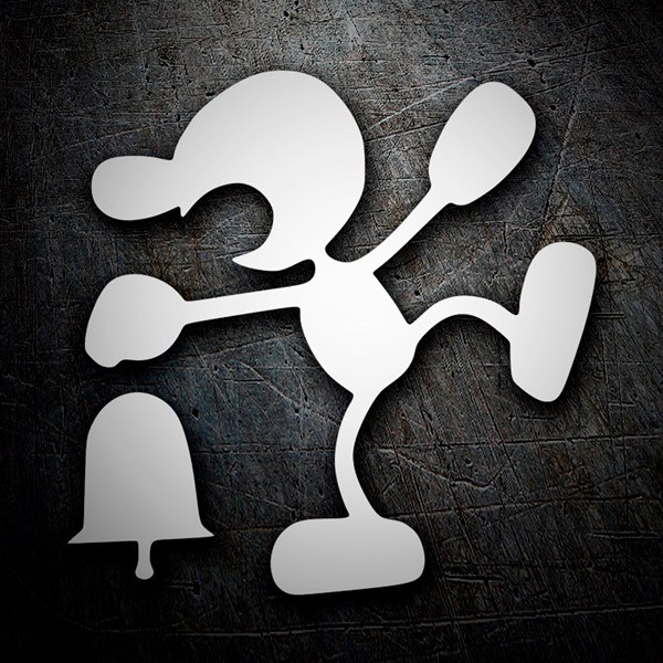 Autocollants: Mr Game and Watch