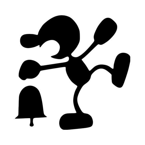 Autocollants: Mr Game and Watch