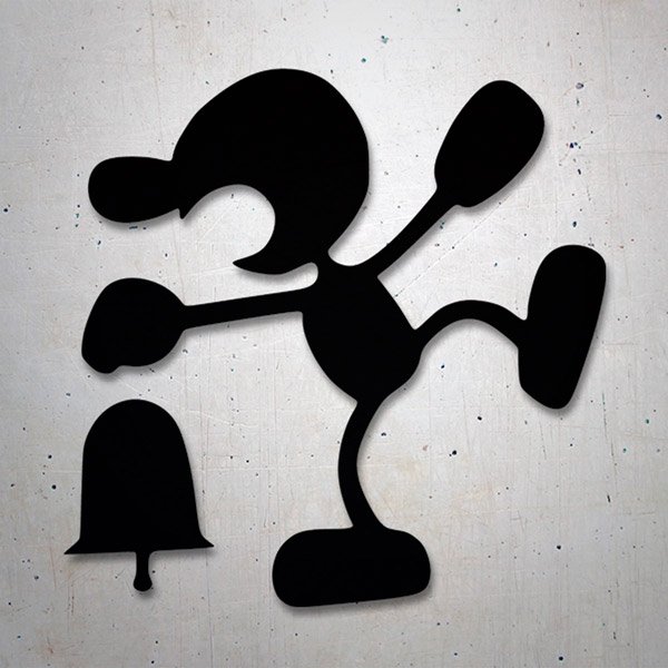 Autocollants: Mr Game and Watch