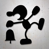 Autocollants: Mr Game and Watch 2