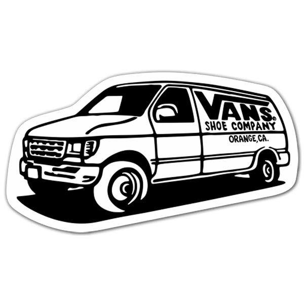Autocollants: Vans Van
