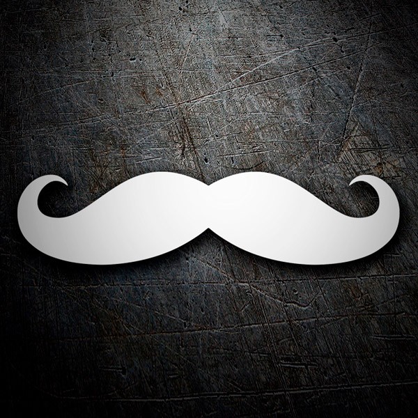 Autocollants: Moustache