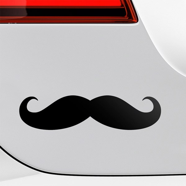 Autocollants: Moustache