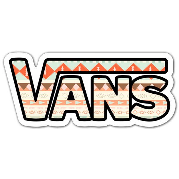 Autocollants: Vans retro