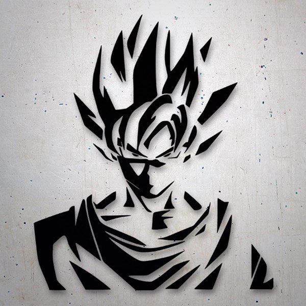 Stickers pour enfants: Dragon Ball Son Goku Shadows