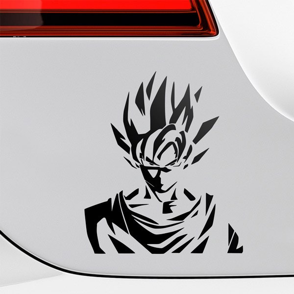 Stickers pour enfants: Dragon Ball Son Goku Shadows