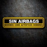Autocollants: Pas d'airbags 4