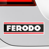 Autocollants: Logo Ferodo avec Lettres Prominentes 4