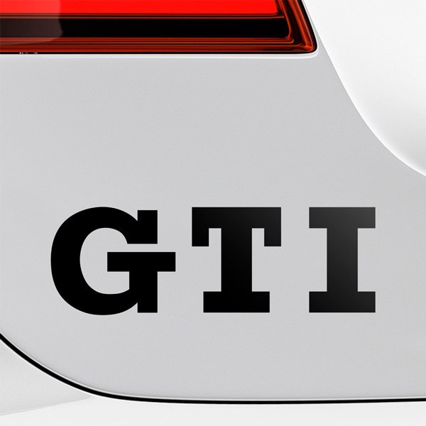 Autocollant GTI
