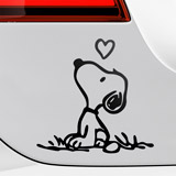 Autocollants: Snoopyen Amour 3