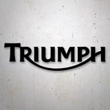 Autocollants: Triumph Emblème 2