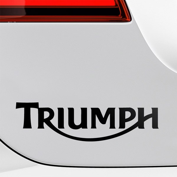 Autocollants: Triumph Emblème