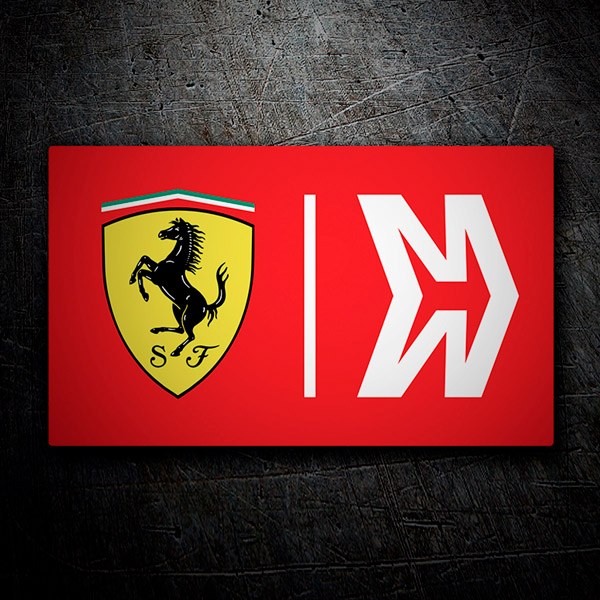 Autocollants: L équipe Ferrari 1