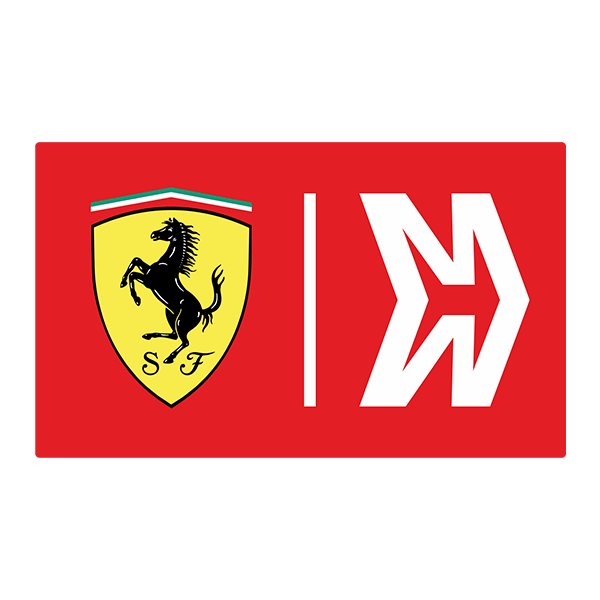 Autocollants: L équipe Ferrari 0