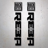 Autocollants: Kit Fourchettes Rock Shox Reba 2