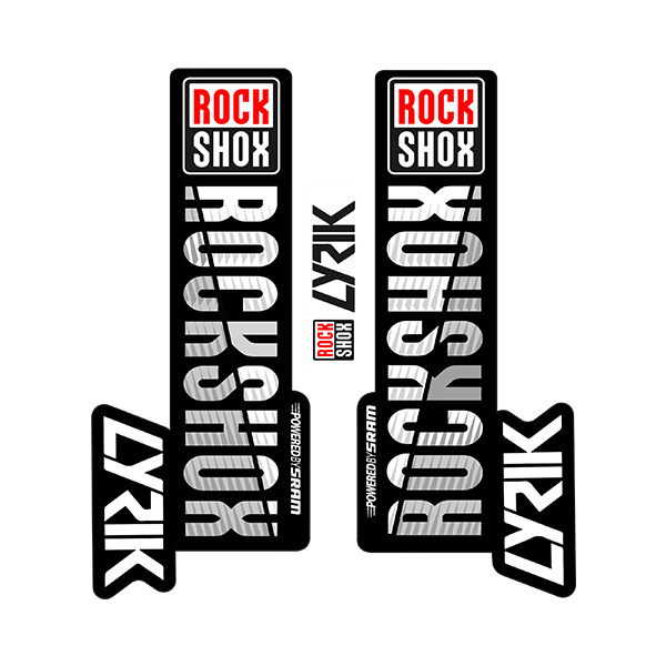 Autocollants: Fourchettes Rock Shox Lyrik