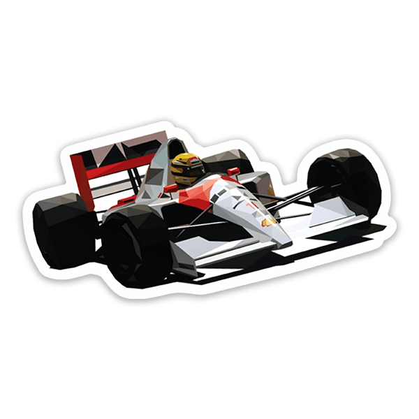 Autocollants: Ayrton Senna Magic 0