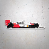 Autocollants: Ayrton Senna McLaren 3