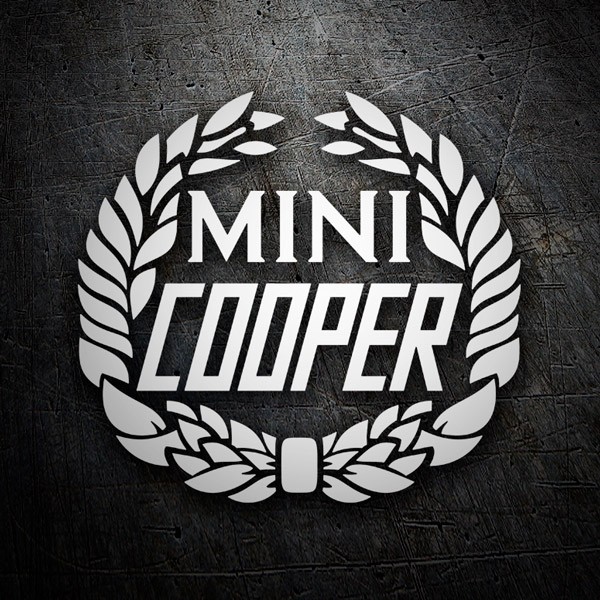 Autocollants: Emblème de la Mini Cooper