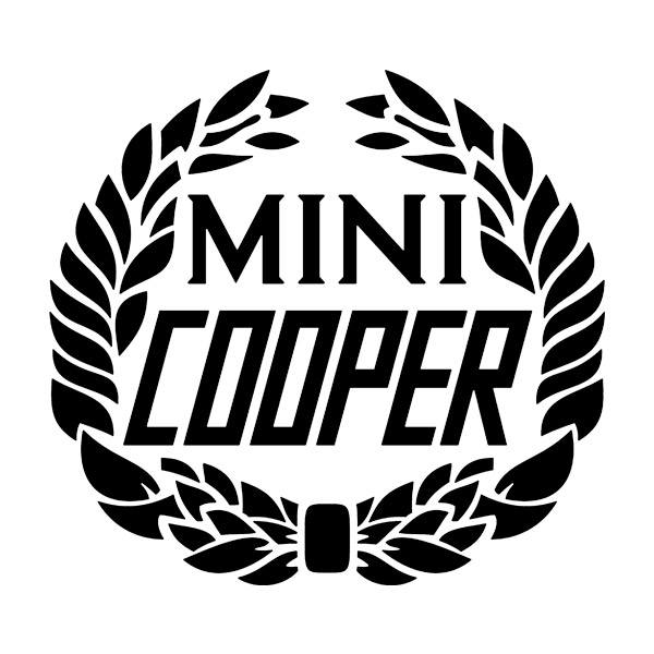 Autocollants: Emblème de la Mini Cooper