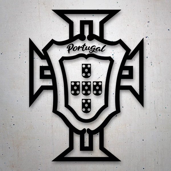 Autocollants: Emblème du Portugal