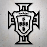 Autocollants: Emblème du Portugal 2