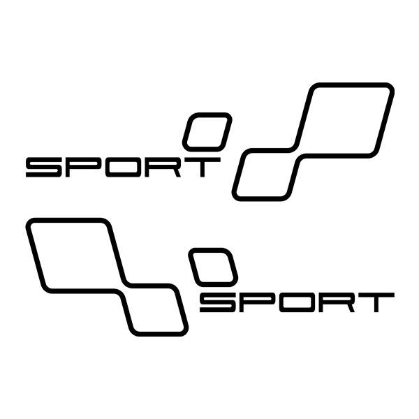 Autocollants: Renault Sport