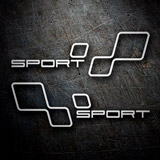 Autocollants: Renault Sport 2