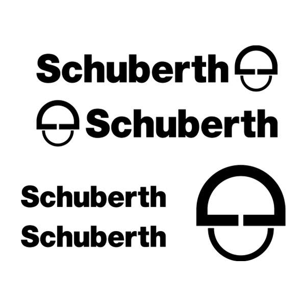 Autocollants: Ensemble de Casques Schuberth