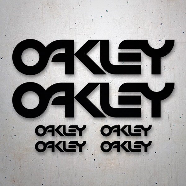 Autocollants: Kit 6X Oakley