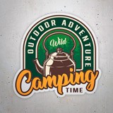 Autocollants: Camping Time 3