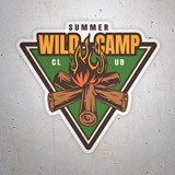 Autocollants: Summer Wild Camp Club 3