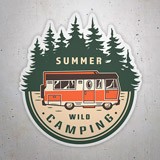 Autocollants: Summer Wild Camping 3