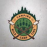 Autocollants: Camping Wild Camp Time 3