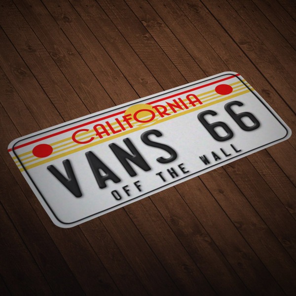 Autocollants: Plaque d