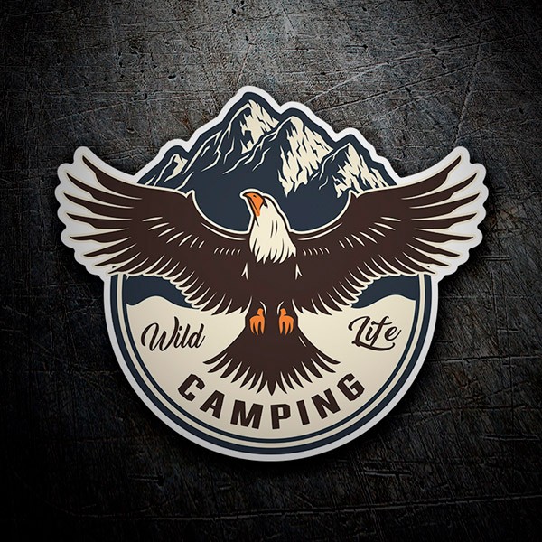 Autocollants: Wild Life Camping