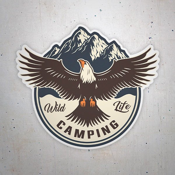 Autocollants: Wild Life Camping