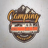 Autocollants: Camping Outdoor Adventure 3