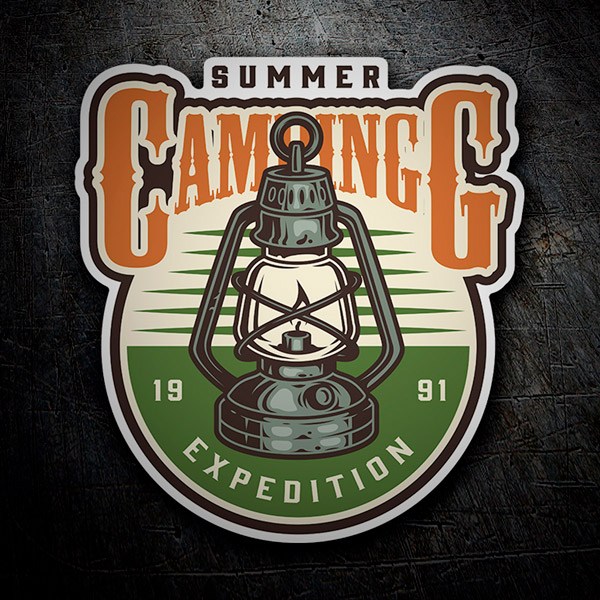 Autocollants: Summer Camping Expedition 1