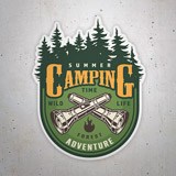 Autocollants: Camping Summer Adventure 3