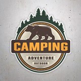 Autocollants: Camping Adventure Outdoor 3