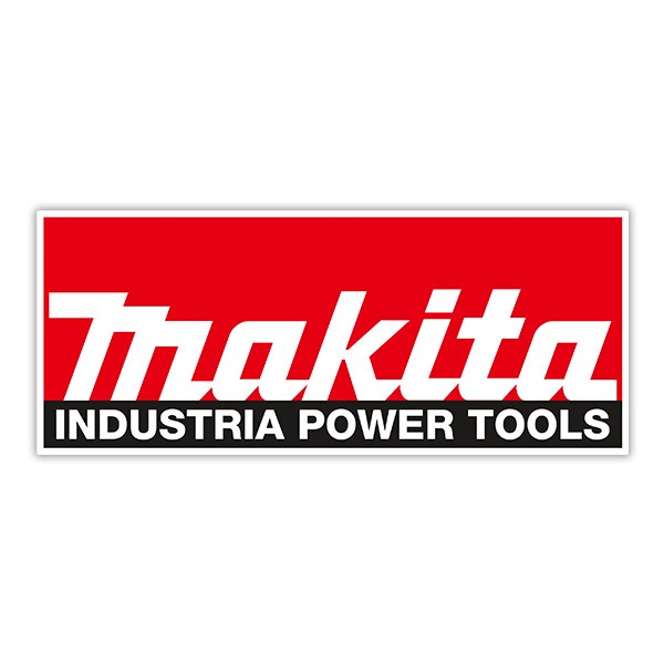 Autocollants: Makita Industria Power Tools