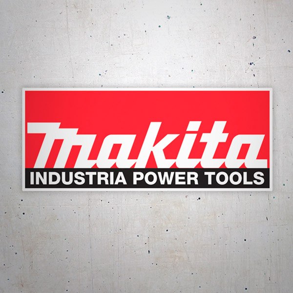 Autocollants: Makita Industria Power Tools